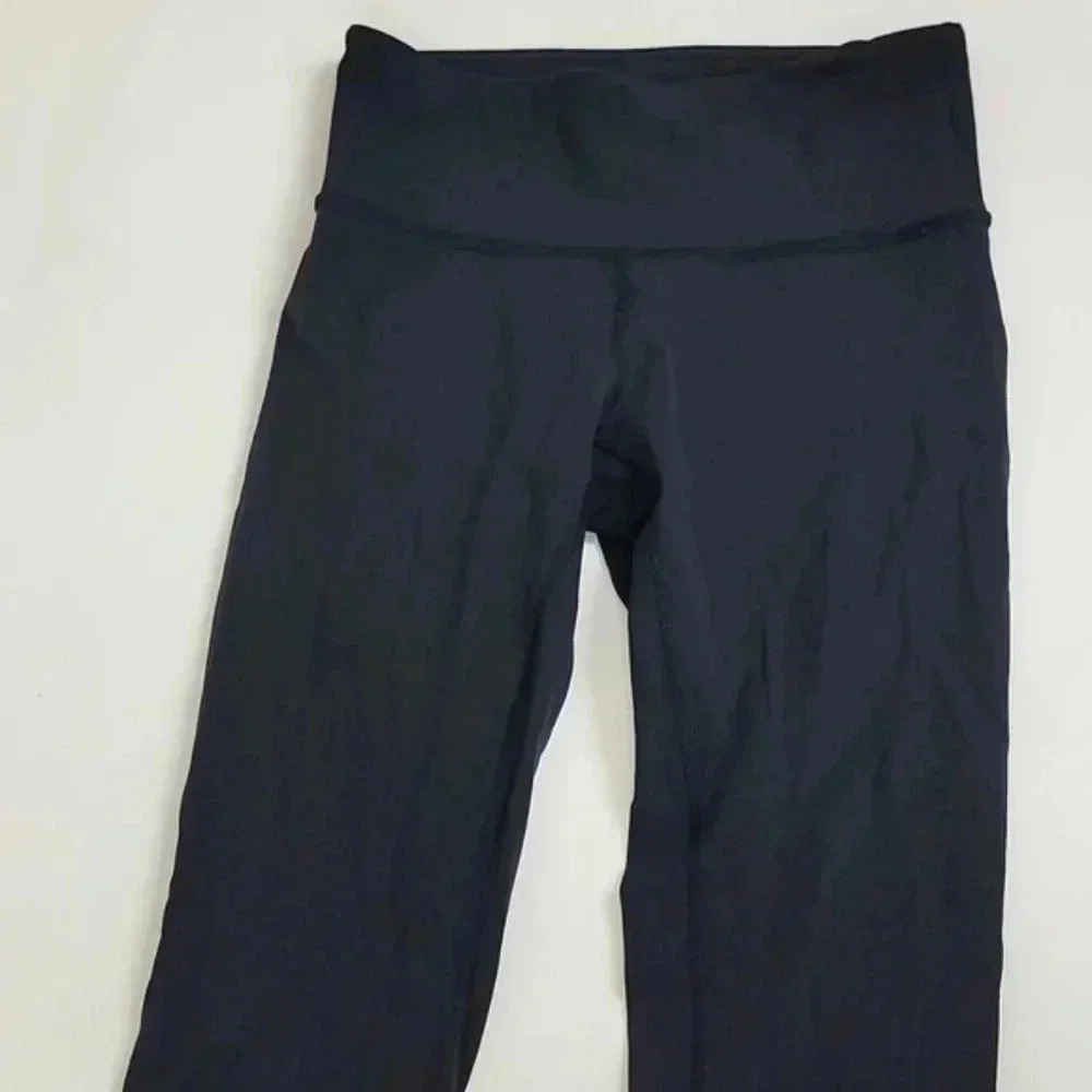 Lululemon Wunder Under Crop *Mid-Rise Full-On Luxtreme 21"Black - Picture 3 of 13